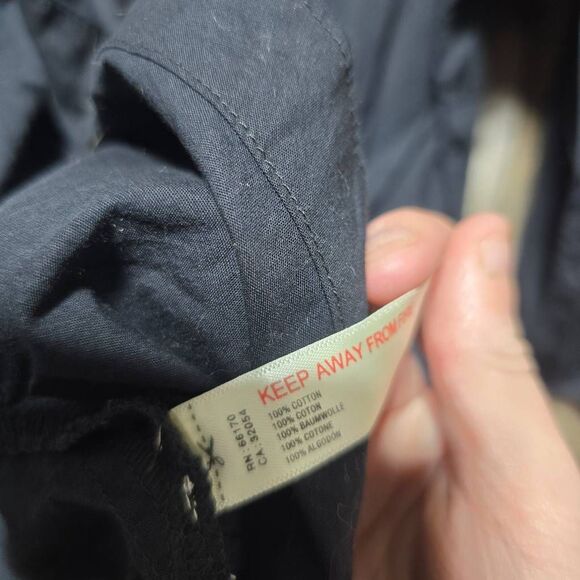 Free People FP Free-est Perfectly Posh Black Peplum Blouse - Picture 5 of 5